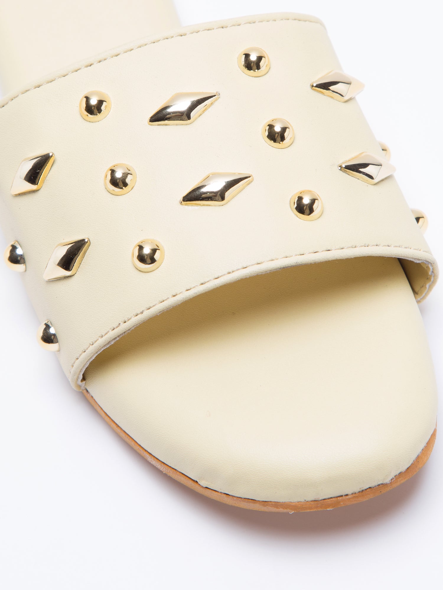 Sleek Studded Yellow Flats - Windlust