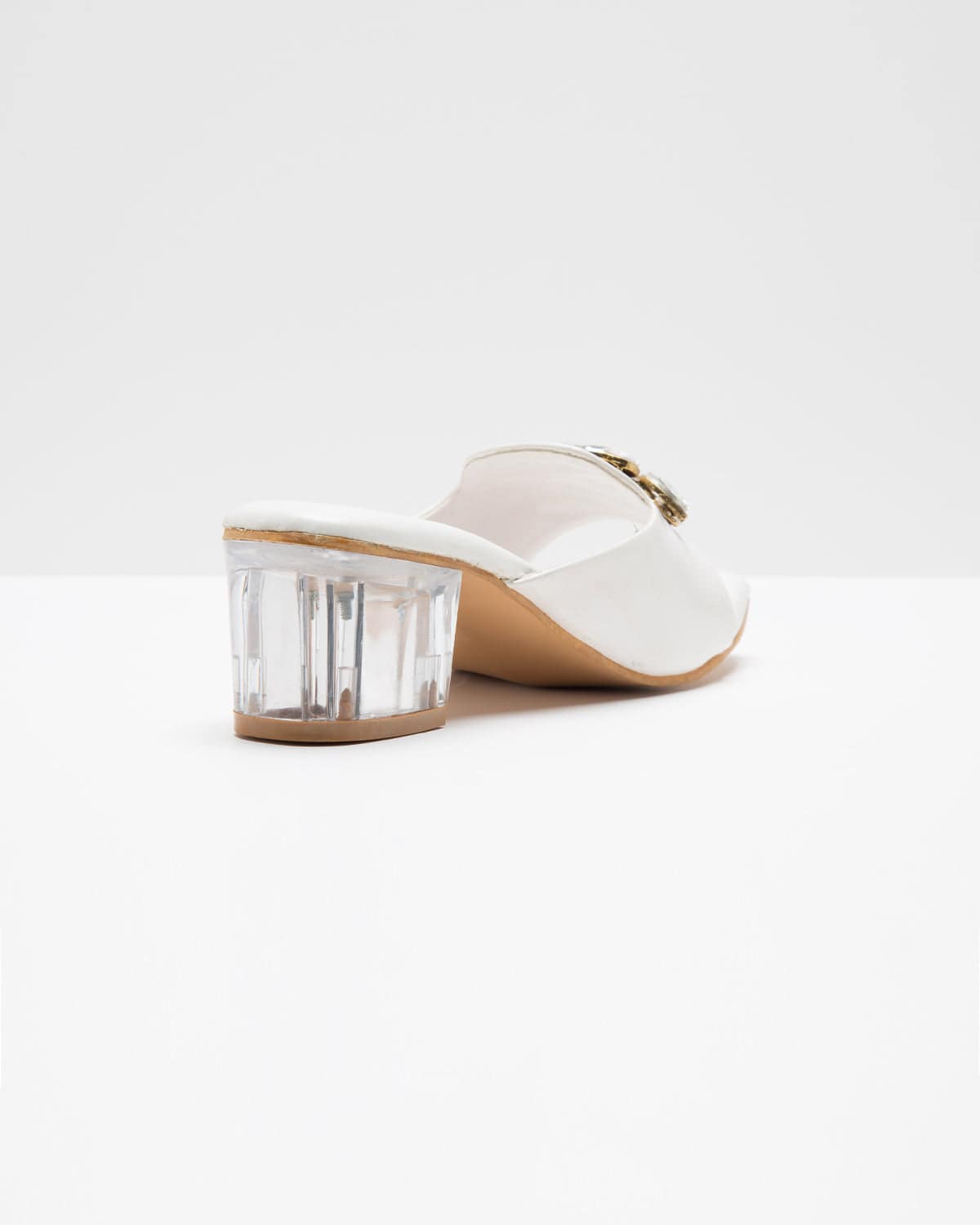 Jewel Up Heels - White - Windlust