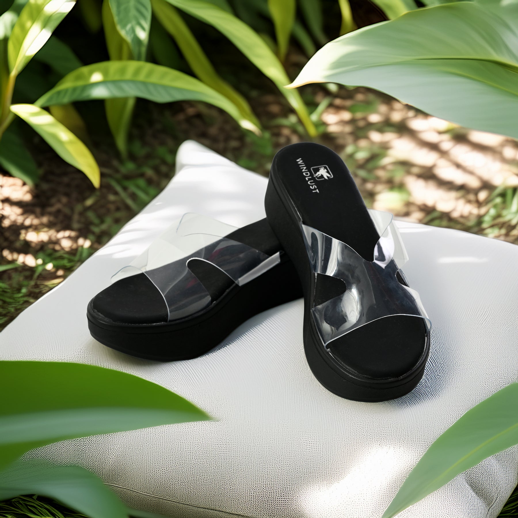 CLEAR X-FLOW Wedge - BLACK